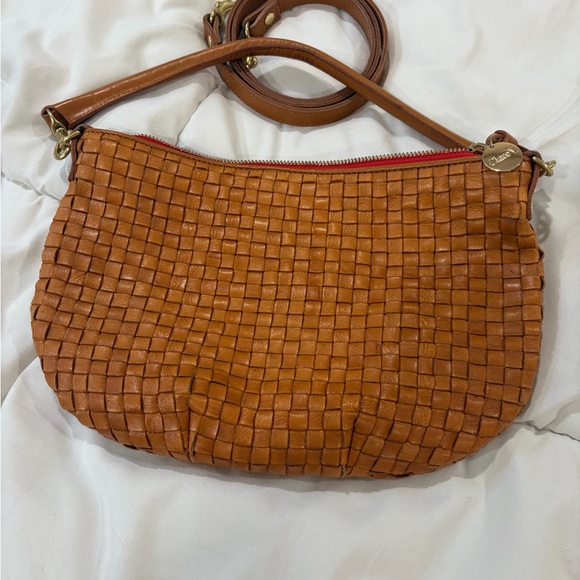 Clare V Petit Moyen Natural Woven Checker - Picture 3 of 4